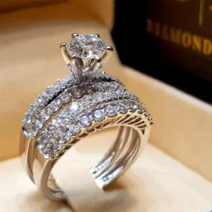 Scarlett silver ring
